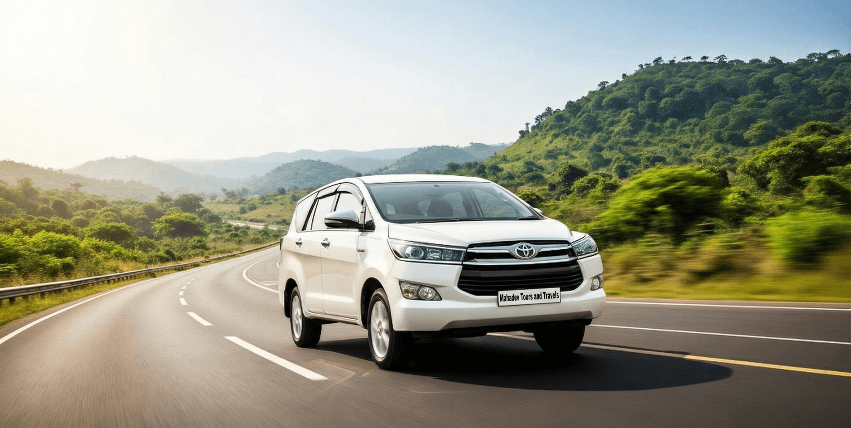 Innova cab for family darshan and airport transfers in Ujjain