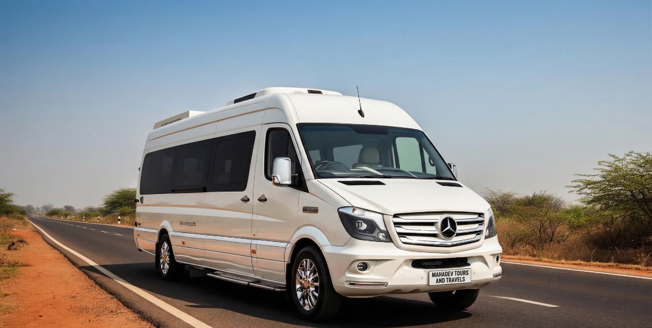 Tempo traveller for group pilgrimage travel from Ujjain